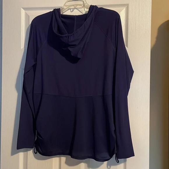 Apana EUC women’s lightweight blue athletic hoodie size medium - Picture 5 of 8